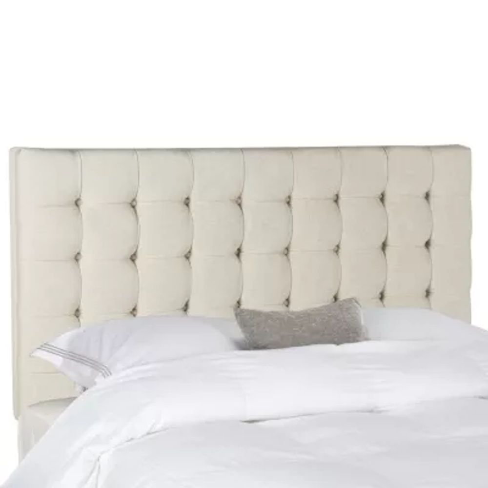 Lamar Button Tufted Upholstered Headboard