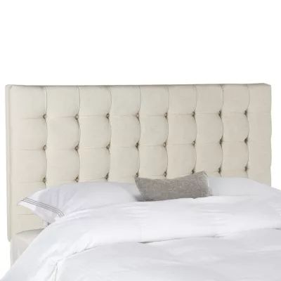 Lamar Button Tufted Upholstered Headboard
