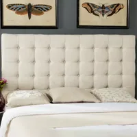 Lamar Button Tufted Upholstered Headboard