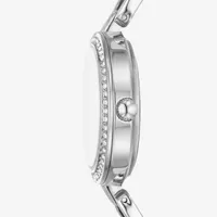 Relic By Fossil Relic Womens Silver Tone Bracelet Watch Zr34643