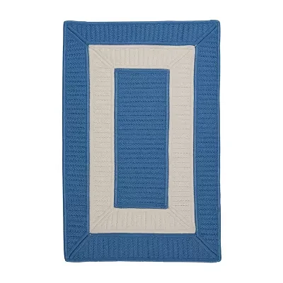 Colonial Mills Rope Walk Bordered Outdoor Rectangular Area Rug