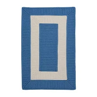 Colonial Mills Rope Walk Bordered Outdoor Rectangular Area Rug