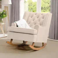 Boston Collection Tufted Rocking Chair