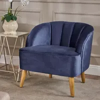 Amaia Curved Slope Arm Chair