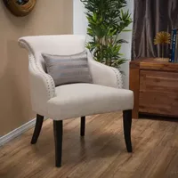 Filmore Curved Slope Arm Chair