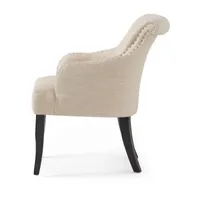 Filmore Curved Slope Arm Chair