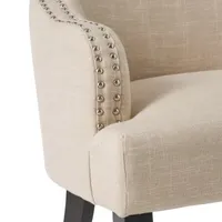 Filmore Curved Slope Arm Chair