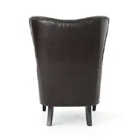 Warner Curved Slope Arm Chair