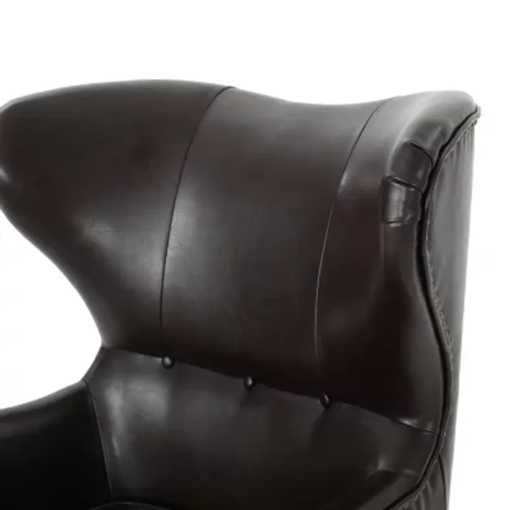 Warner Curved Slope Arm Chair