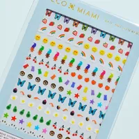 Deco Miami Sunny Side Up Y2k Nail Art Nail Appliques