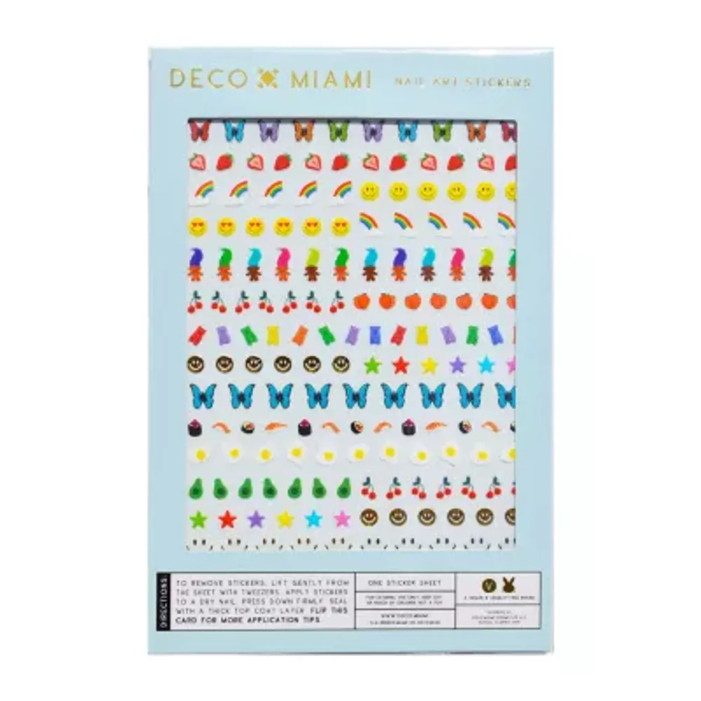 Deco Miami Sunny Side Up Y2k Nail Art Nail Appliques