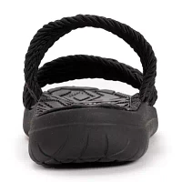 Muk Luks Womens Stella Strap Sandals