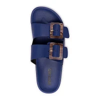 Muk Luks Womens Grand Cayman Strap Sandals