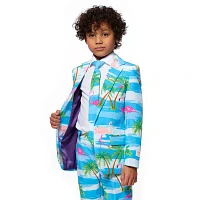 Opposuits Flamingo Little Boys 3-pc. Suit Set