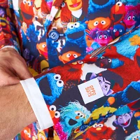 Opposuits Mens Sesame Street Suit & Tie Set