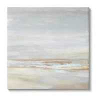 Stupell Industries Abstract Grey Landscape Painting Canvas Art