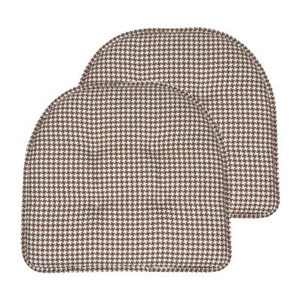 Sweet Home Collection Houndstooth Stitch Dining Cushions
