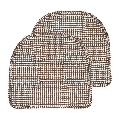 Sweet Home Collection Houndstooth Stitch Dining Cushions