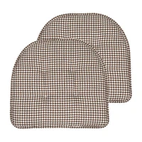 Sweet Home Collection Houndstooth Stitch Dining Cushions