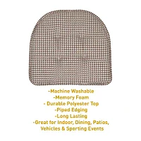 Sweet Home Collection Houndstooth Stitch Dining Cushions