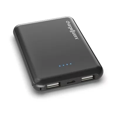 Chargeworx Super Slim 5000mah Dual Usb Battery Pack