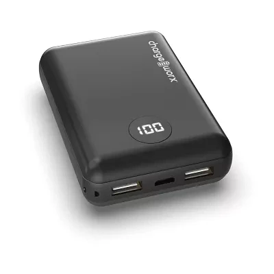 Chargeworx Super Slim 10000 Mah Triple Usb Battery Pack