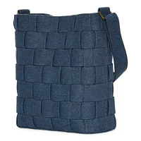 a.n.a Cynthia Woven Bucket Bag