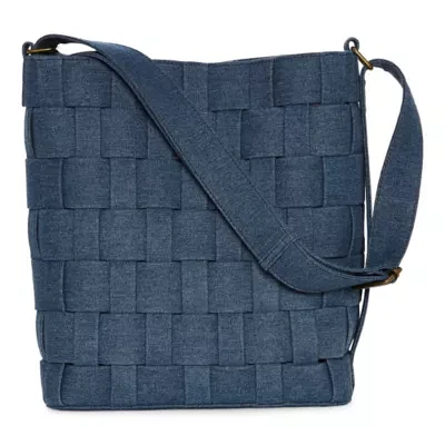 a.n.a Cynthia Woven Bucket Bag