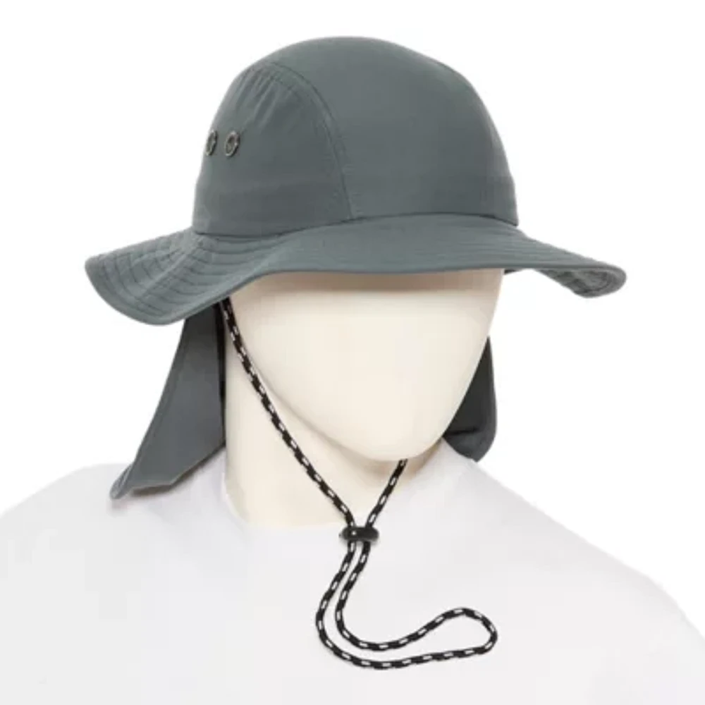 St. John's Bay Boonie W Neck Flap Mens Bucket Hat