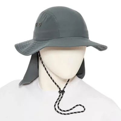 St. John's Bay Boonie W Neck Flap​ Mens Bucket Hat