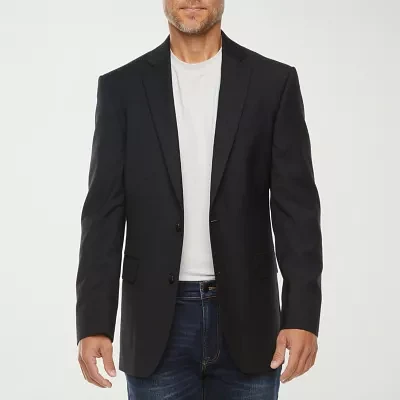 Stafford Coolmax All Season Mens Stretch Fabric Regular Fit Sport Coat