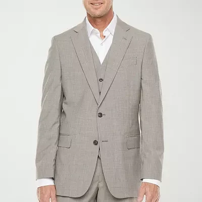 Stafford Signature Mens Big and Tall Stretch Fabric Classic Fit Suit Jacket