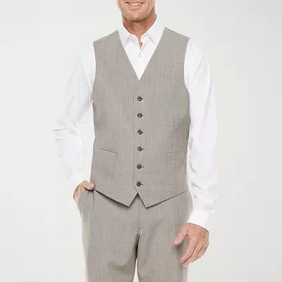 Stafford Signature Mens Stretch Fabric Classic Fit Suit Vest