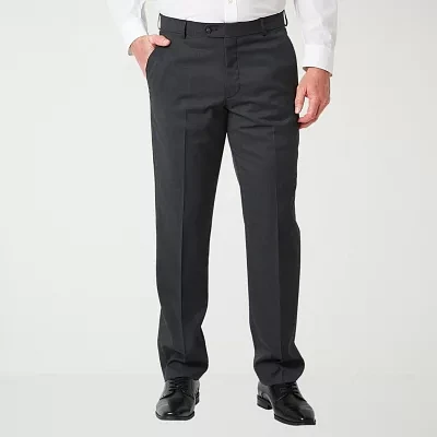 Stafford Coolmax All Season Ecomade Mens Slim Fit Flat Front Suit Pant