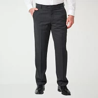 Stafford Coolmax All Season Ecomade Mens Slim Fit Flat Front Suit Pant