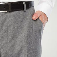 J. Ferrar Ultra Comfort Medium Gray Super Slim Fit Stretch Suit Pants