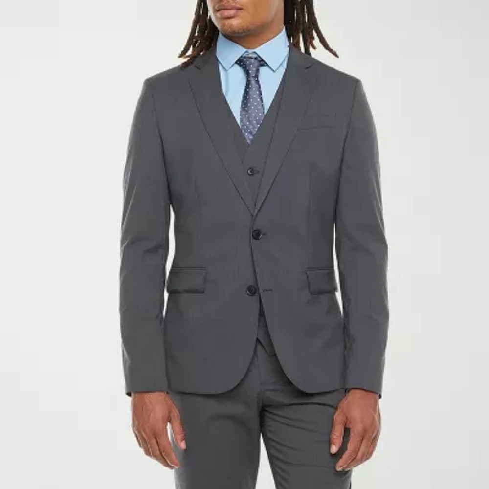 J. Ferrar Ultra Comfort Mens Slim Fit Suit Jacket