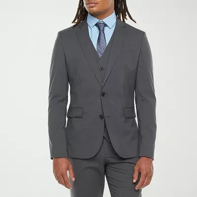 J. Ferrar Ultra Comfort Mens Slim Fit Suit Jacket