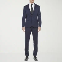 J. Ferrar Ultra Comfort Mens Stretch Fabric Super Slim Fit Suit Jacket