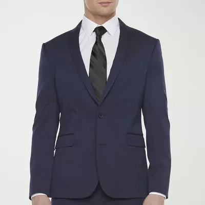 J. Ferrar Ultra Comfort Mens Stretch Fabric Super Slim Fit Suit Jacket