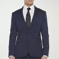 J. Ferrar Ultra Comfort Mens Stretch Fabric Super Slim Fit Suit Jacket