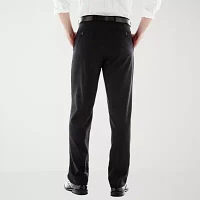 Stafford® Executive Super 100 Wool Flat-Front Suit Pants - Classic