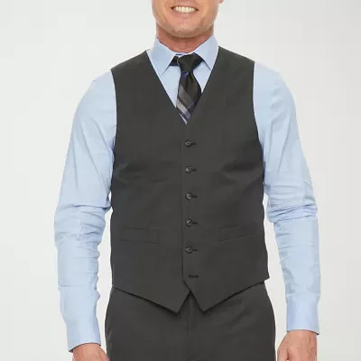 Stafford Coolmax All Season Ecomade Mens Big and Tall Classic Fit Suit Vest