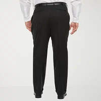 Stafford Coolmax Mens Big and Tall Stretch Fabric Classic Fit Pleated Front Suit Pant