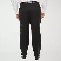 Stafford Coolmax Mens Big and Tall Classic Fit Flat Front Suit Pant