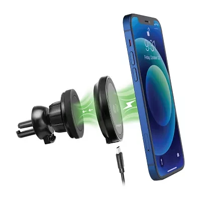 Chargeworx 2-In-1 Magnetic Vent Cell Phone Car Mount