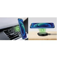 Chargeworx 2-In-1 Magnetic Vent Cell Phone Car Mount