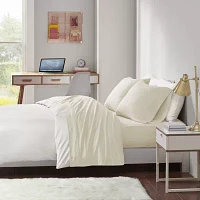 Intelligent Design Cotton Blend Jersey Knit Sheet Set