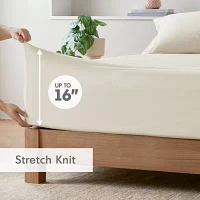 Intelligent Design Cotton Blend Jersey Knit Sheet Set