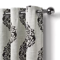 Elrene Home Fashions Navara Grommet Top Blackout Single Curtain Panels